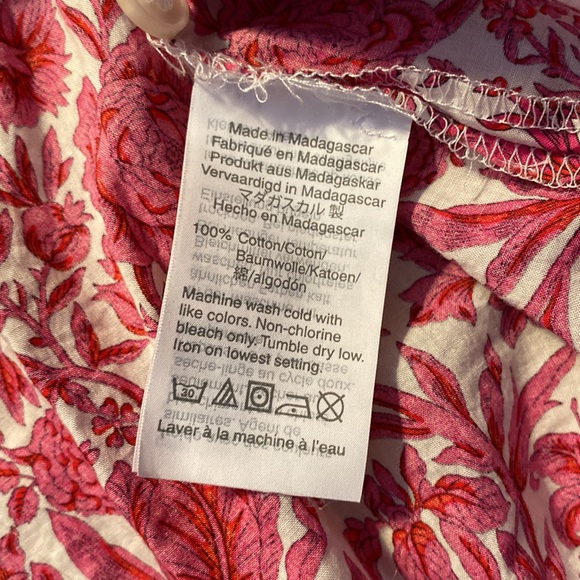 J.Crew Liberty Ruffle Sleeve Blouse - Picture 8 of 9